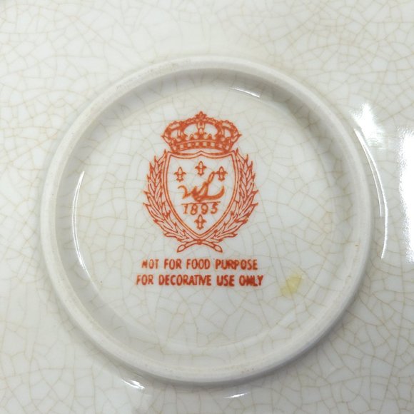 Wong Lee Decorative Bird Plate Sternus Vulgaris Starling Collectible Wall Table - Picture 6 of 7